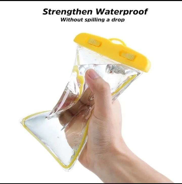 Premium Silicone White Mobile Phone Pouch