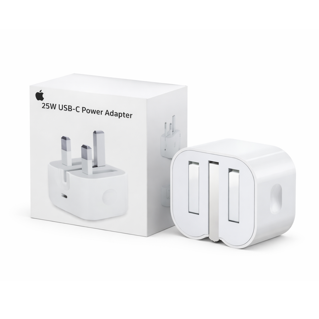 Apple 25W USB-C Power Adapter with  3-pin plug