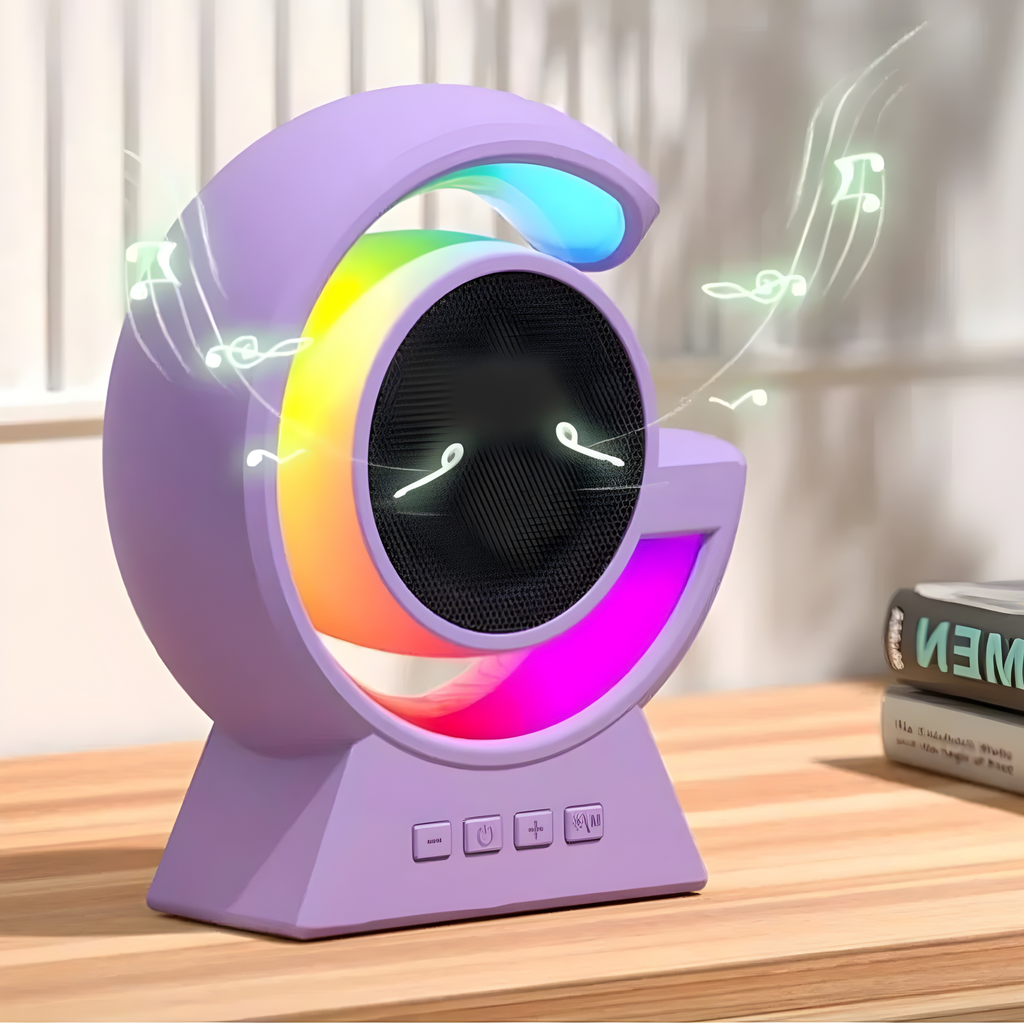 Wireless RGB Light Speaker Purple BX-39