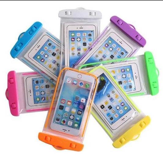 Premium Silicone White Mobile Phone Pouch